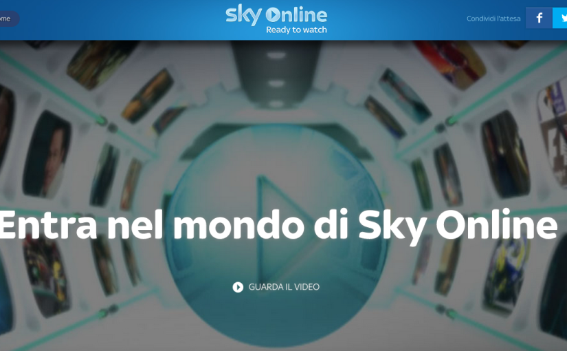 L’offerta per il film streaming di Sky Online