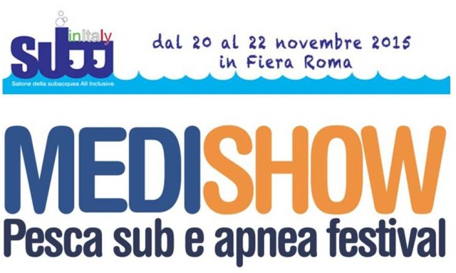 SubinItaly e MediShow 2015 a Roma dal 20 al 22 novembre: alla scoperta del mondo sommerso
